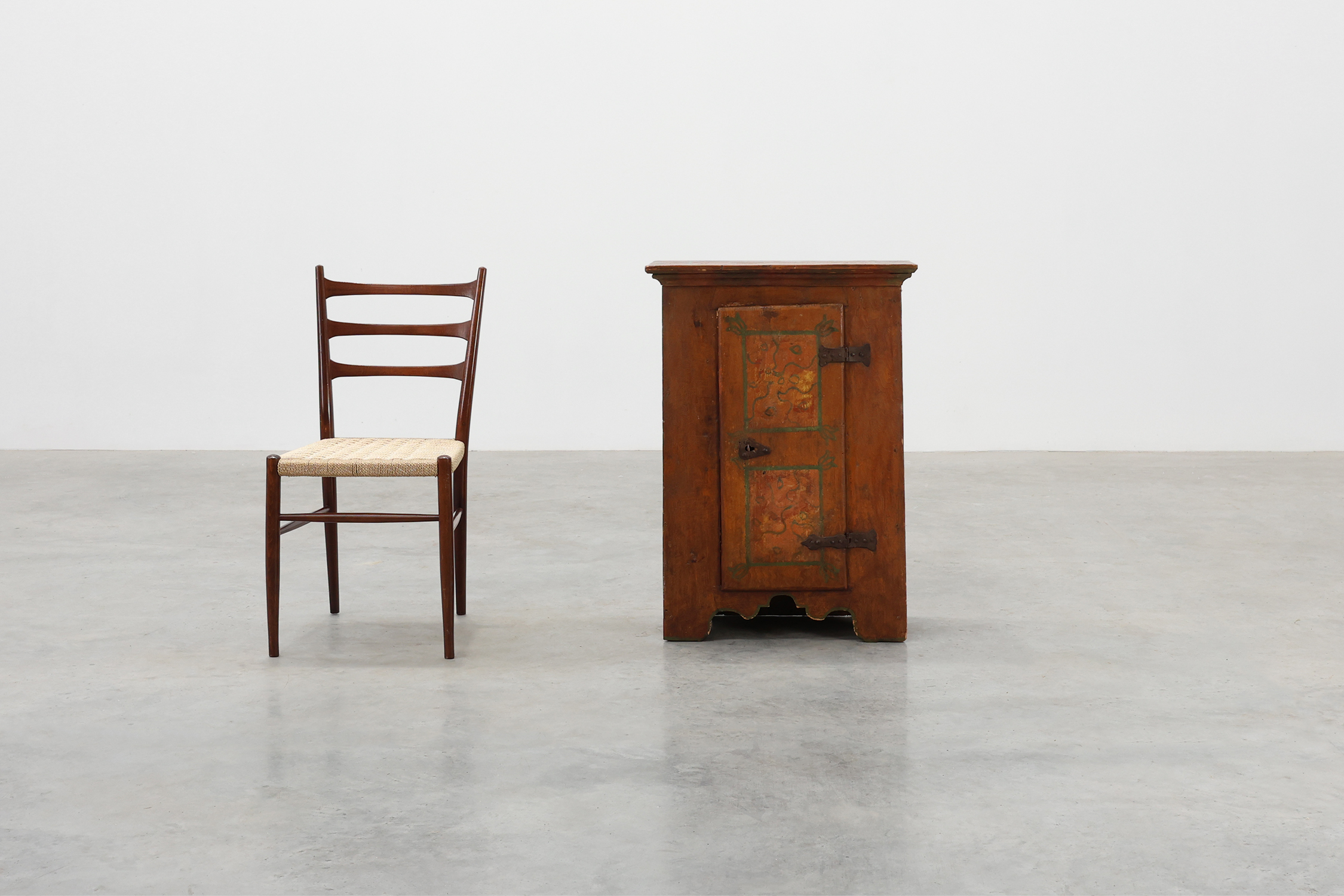 Small Antique Oak Cabinet, France, 18th Centurythumbnail